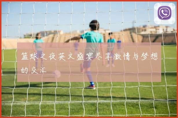 篮球之夜英文盛宴尽享激情与梦想的交汇
